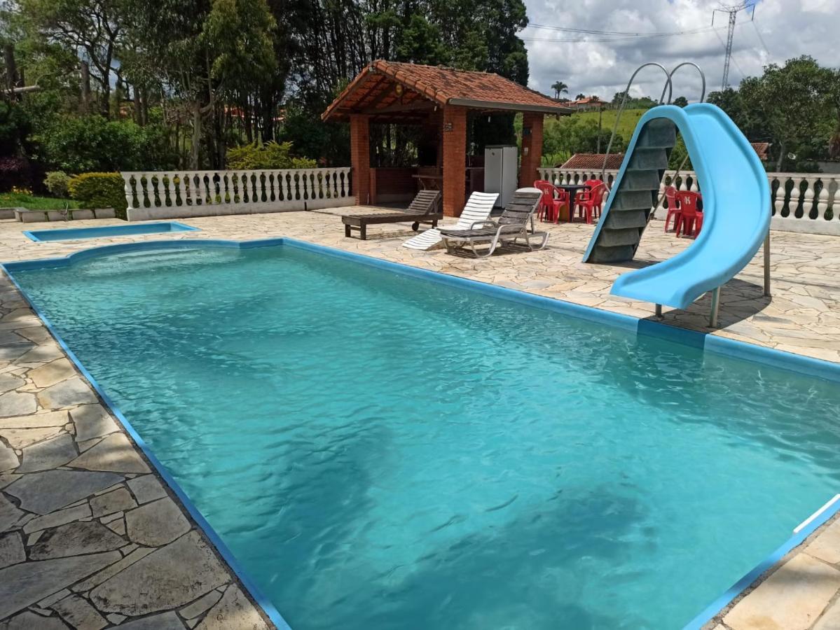 Chacara Em Ibiuna Sao Roque A 70Km De Sp Com Piscina E Wi-Fi别墅 外观 照片